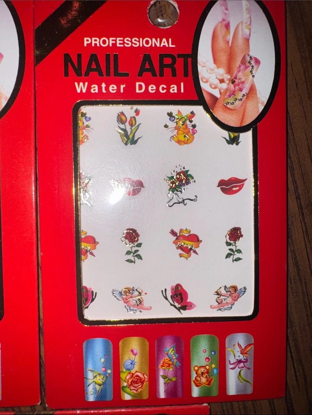 Professional Nail Art Water Decal Stickers Korean C1.B.1R